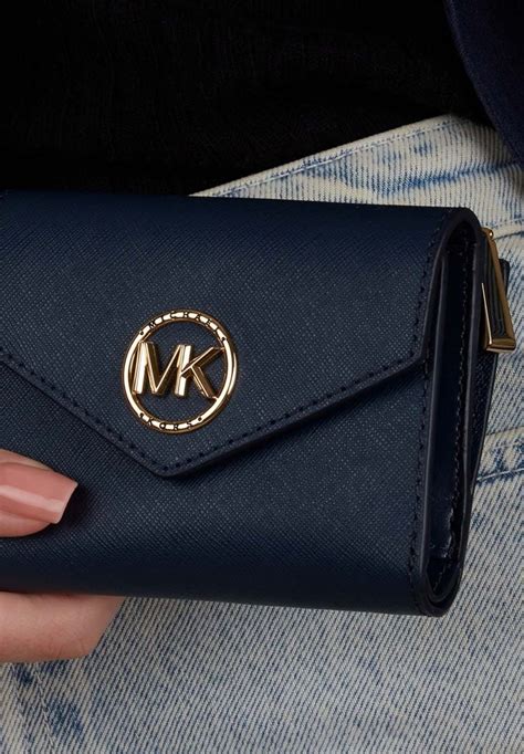 michael kors portemonnee sale blauw